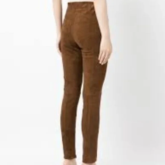 Rewash faux worn leather high rise pants sz11 - Picture 2 of 10